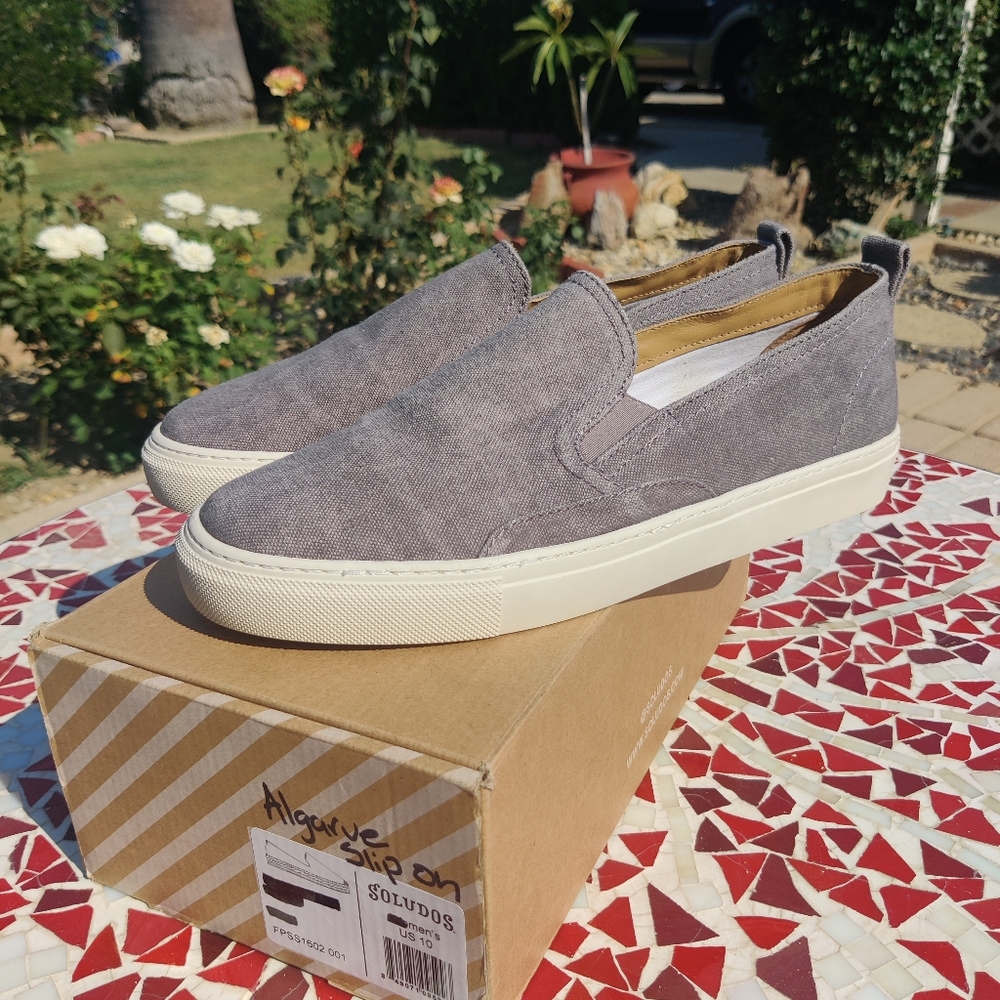 Soludos Algarve Silp On Mens sz 10